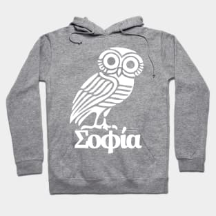 Athena's Owl (light) Hoodie